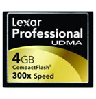 4GB 300X CF Card Pro Lexar