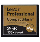 2GB 133X CF Card Pro Lexar