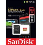 SanDisk 128GB Extreme Plus microSDXC+adap. 170MB/s
