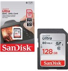 SanDisk 128GB SDXC Ultra 80MB/s 533X Class10/UHS1