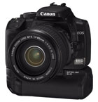 EOS 400D + EF-S 17-85mm + BG-E3 + Canoni kott