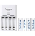 Panasonic Eneloop kiirlaadija 4 AA 1900 mAh akut