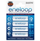 Sanyo Eneloop  AA aku 1900mAh (4 tk)