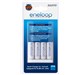 Sanyo Eneloop kiirlaadija + 4 AA 1900 mAh akut