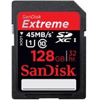 128GB 300X SDHC Card Extreme HD Video SanDisk