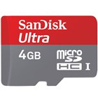 SanDisk 4GB microSDHC Card Mobile Ultra