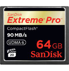 SanDisk 64GB 600X CF Card Extreme Pro