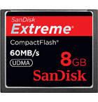 SanDisk 8GB CF Extreme 60MB/s 400X
