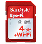 4GB SDHC Eye-Fi Wireless SanDisk