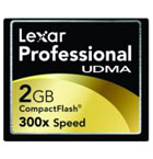 2GB 300X CF Card Pro Lexar