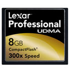 8GB 300X CF Card Pro Lexar