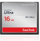 SanDisk 16GB CF Ultra 50 MB/s 333X