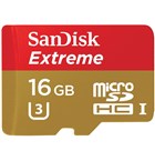 SanDisk 16GB microSDHC Extr.+SDadap. 90MB/s 600X