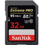 SanDisk 32GB SDHC Extreme Pro 95MB/s 633X V30 4K