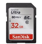 SanDisk 32GB SDHC Ultra 80MB/s 533X Class10/UHS1