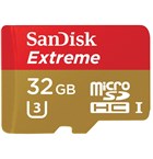 SanDisk 32GB microSDHC Extr.+SDadap. 90MB/s 600X