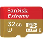 SanDisk 32GB microSDHC Extreme+SD Adapter+RPD