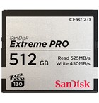 SanDisk 512GB CFast Extreme Pro 2.0 525MB/s 3500X