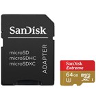 SanDisk 64GB microSDXC Extreme+Adapter 90MB/s