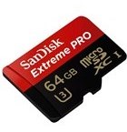 SanDisk 64GB microSDXC Extreme Pro 100MB/s 667X