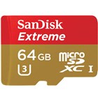 SanDisk 64GB microSDXC Extr.+SDadap. 90MB/s 600X