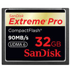 SanDisk 32GB CF Extreme Pro 90MB/s 600X