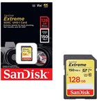 Sandisk 128GB SDXC Extreme 150MB/s U3 V30 4K