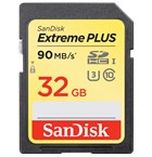Sandisk 32GB SDHC ExtremePLUS 90MB/s 600X UHS-I