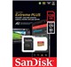 SanDisk 128GB Extreme Plus microSDXC+adap. 170MB/s