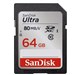 SanDisk 64GB SDXC Ultra 80MB/s 533X Class10/UHS1