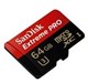SanDisk 64GB microSDXC Extreme Pro 100MB/s 667X