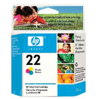 HP 22 3-värvi tindikassett