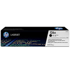 HP 126A must toonerikassett (CE310A)