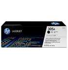 HP 305A must toonerikassett (CE410A)