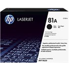 HP 81A must toonerikassett (CF281A)