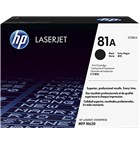 HP 81A must toonerikassett (CF281A)
