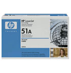 HP 51A must toonerikassett (Q7551A)