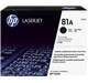 HP 81A must toonerikassett (CF281A)